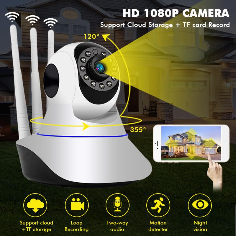 Three Antenna Robot Wifi IP Camera